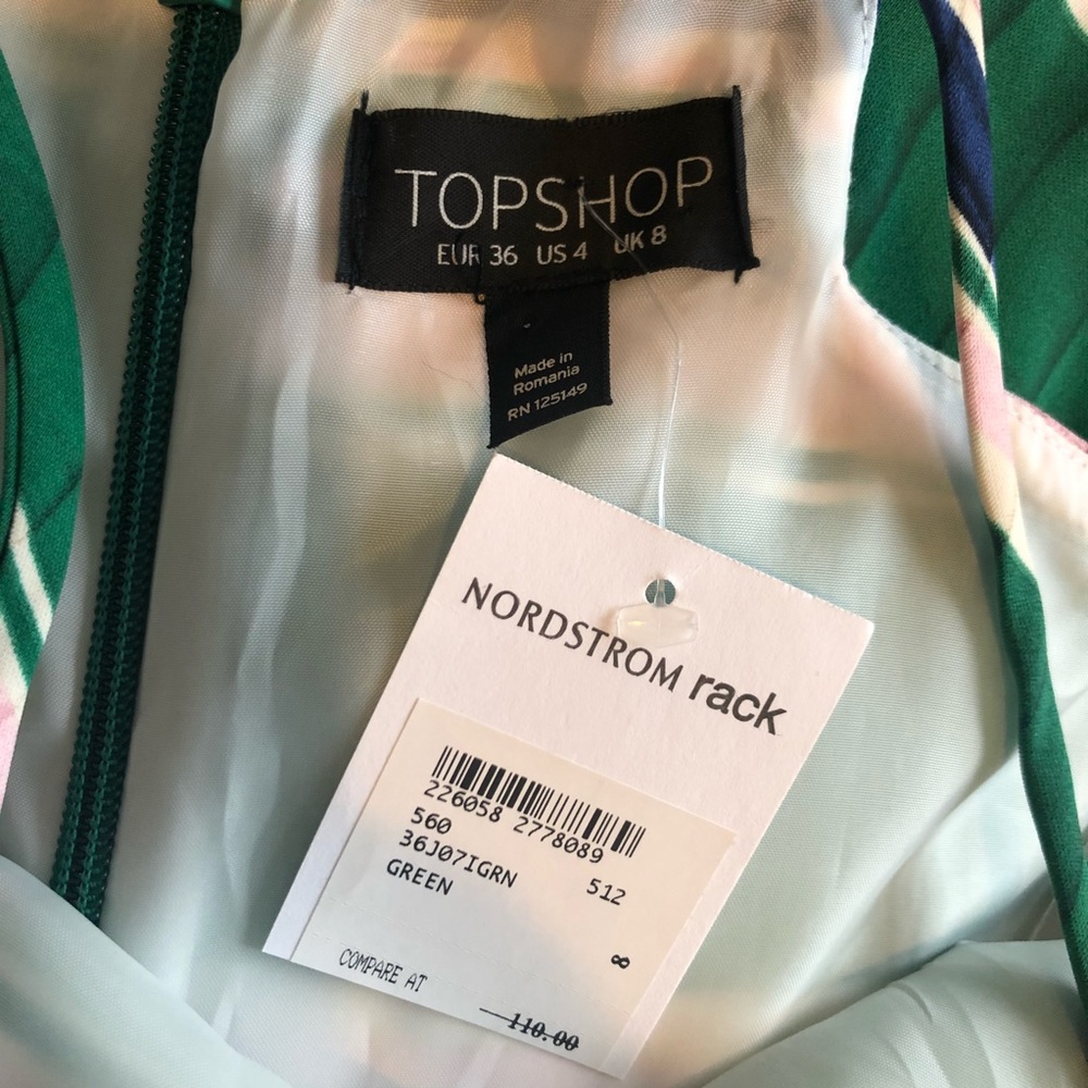 SOLD ❤️ TOPSHOP High Neck Culotte Jumpsuit - Picture 8 of 8